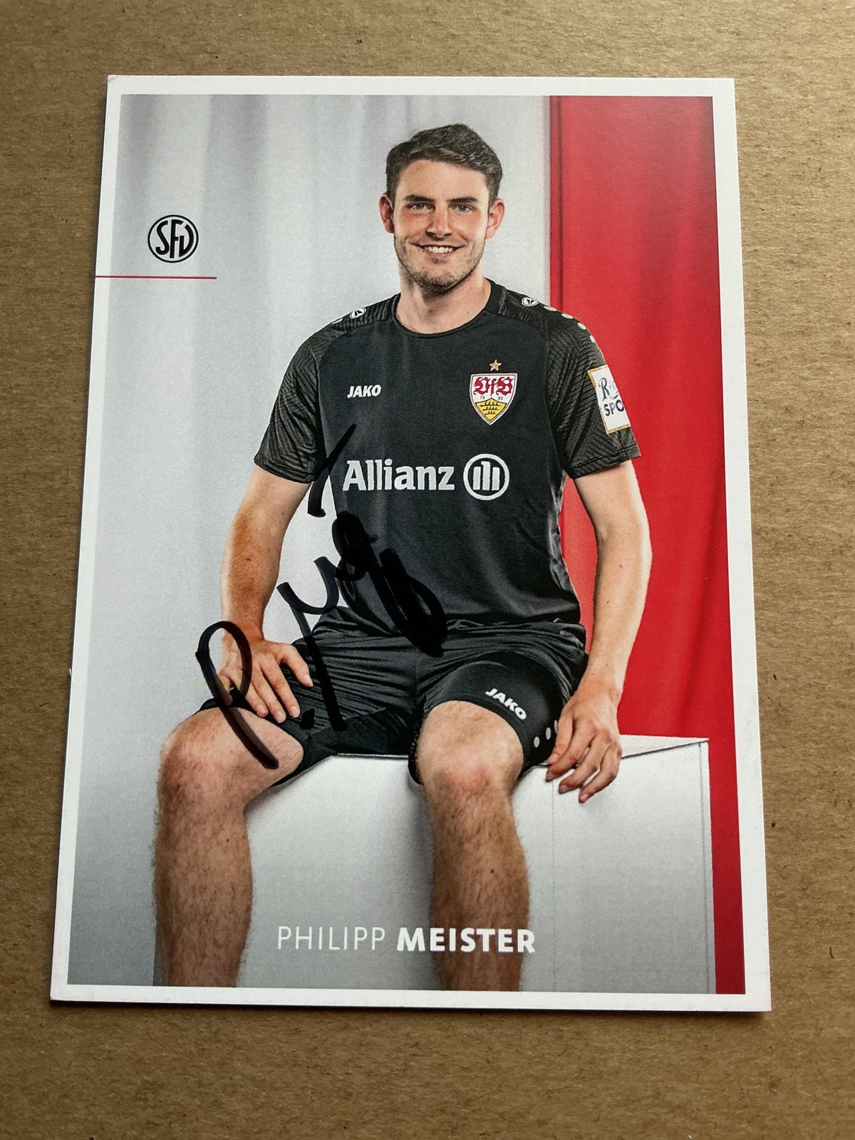 Philipp Meister, Germany 🇩🇪 VfB Stuttgart 2024/25 hand signed - Autographs-World