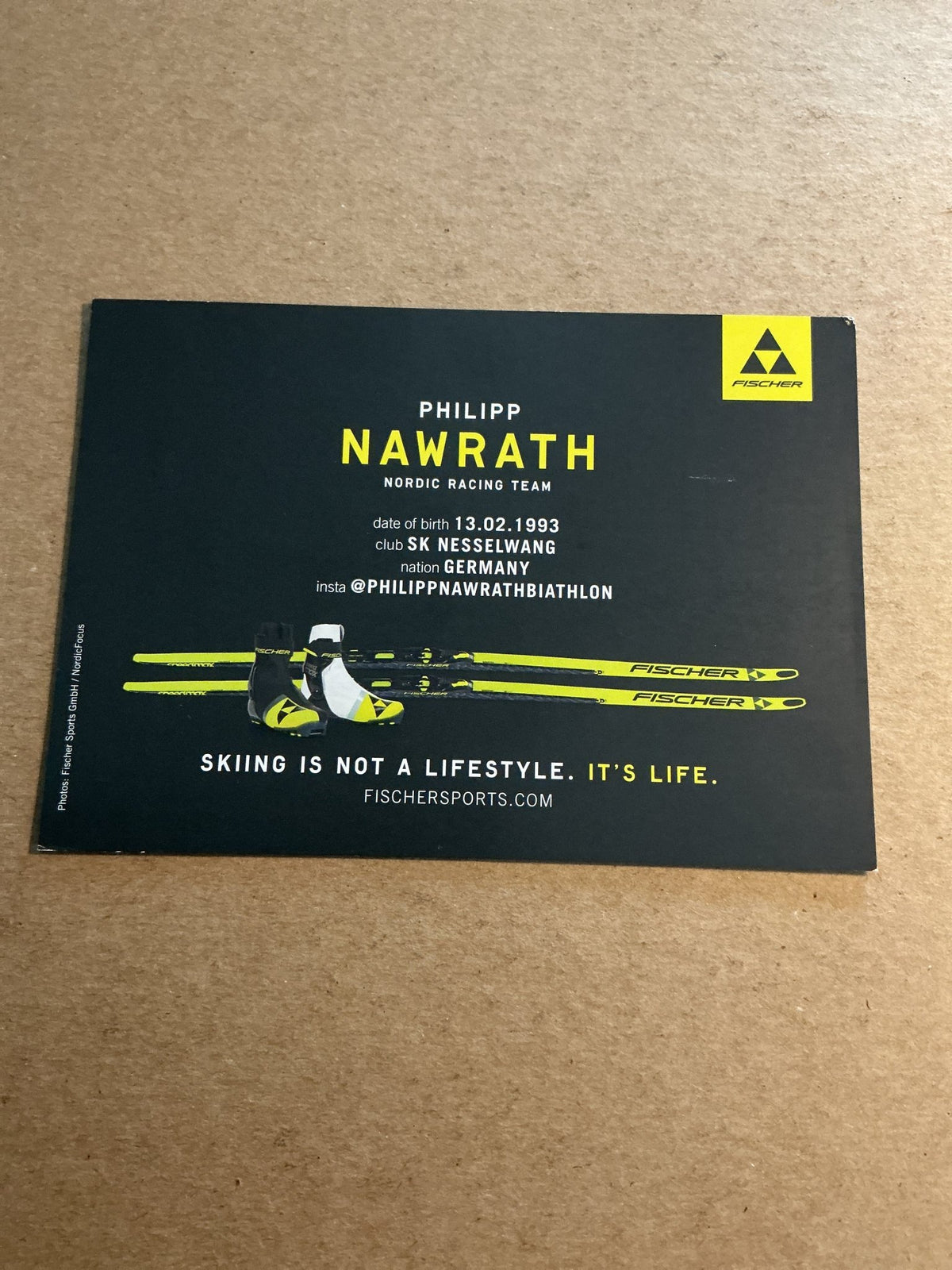 Philipp Nawrath, Germany 🇩🇪 Biathlon Winter Sports 2024/25 hand signed - Autographs-World