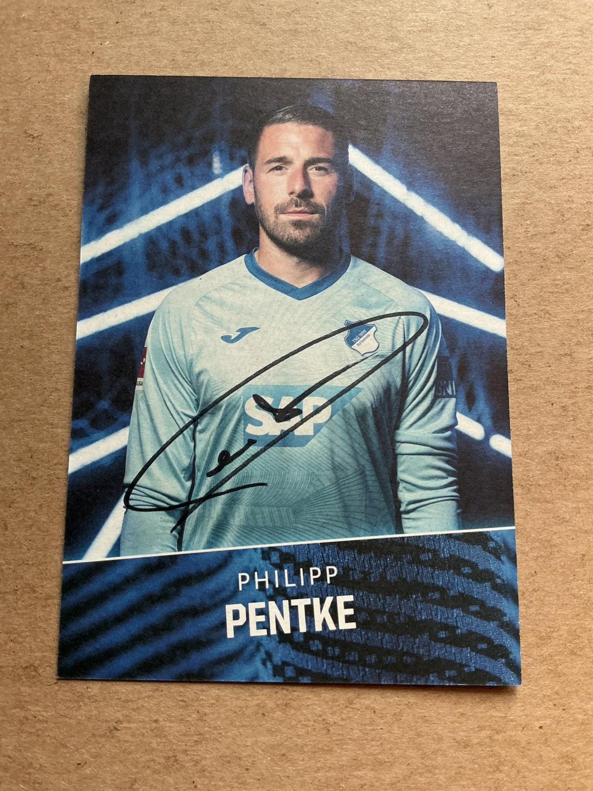 Philipp Pentke, Germany 🇩🇪 TSG 1899 Hoffenheim 2021/22 hand signed - Autographs-World
