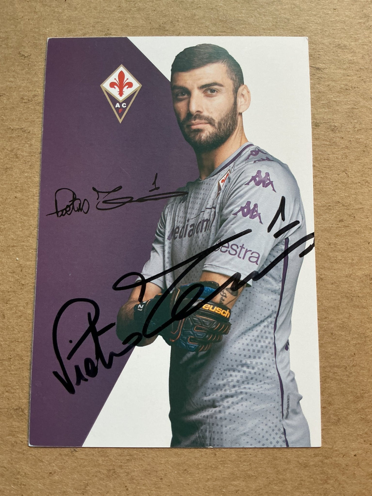Pietro Terracciano, Italy 🇮🇹 ACF Fiorentina 2020/21 hand signed - Autographs-World