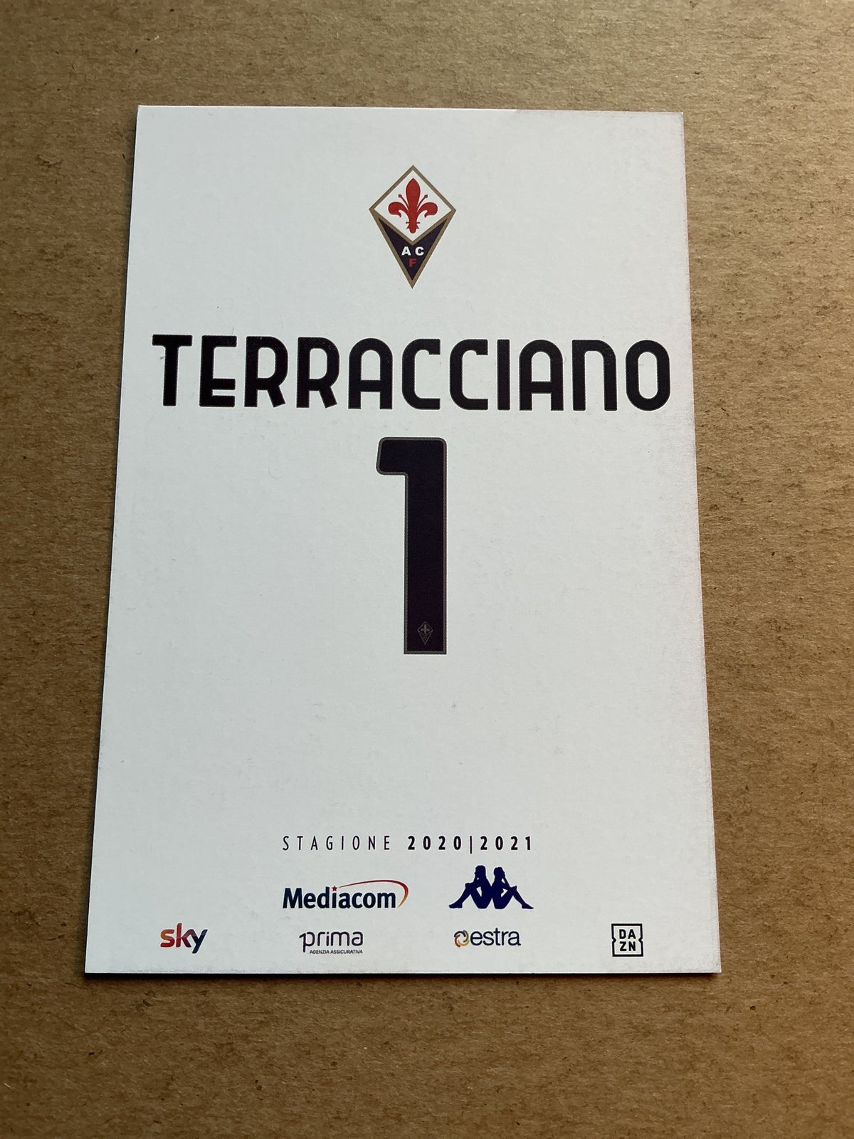 Pietro Terracciano, Italy 🇮🇹 ACF Fiorentina 2020/21 hand signed - Autographs-World