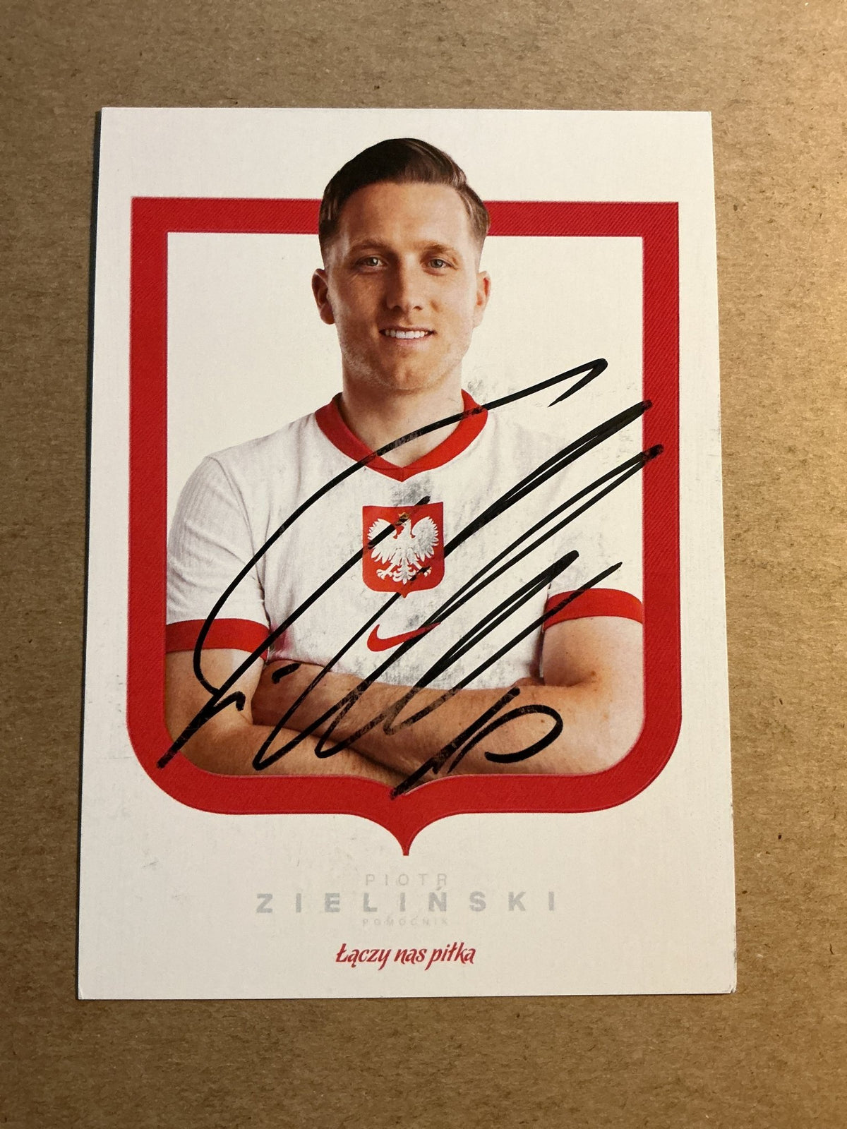 Piotr Zieliński, Poland 🇵🇱 UEFA Euro 2024 hand signed - Autographs-World