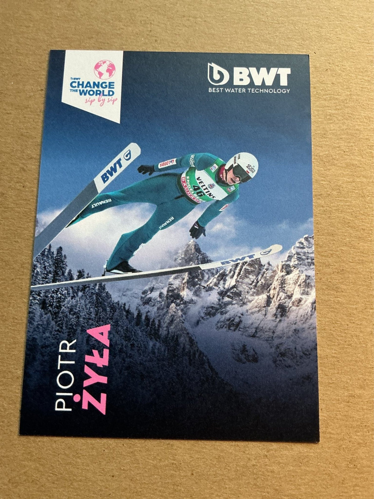 Piotr Żyła, Poland 🇵🇱 Ski Jumping Winter 2025/26 hand signed - Autographs-World