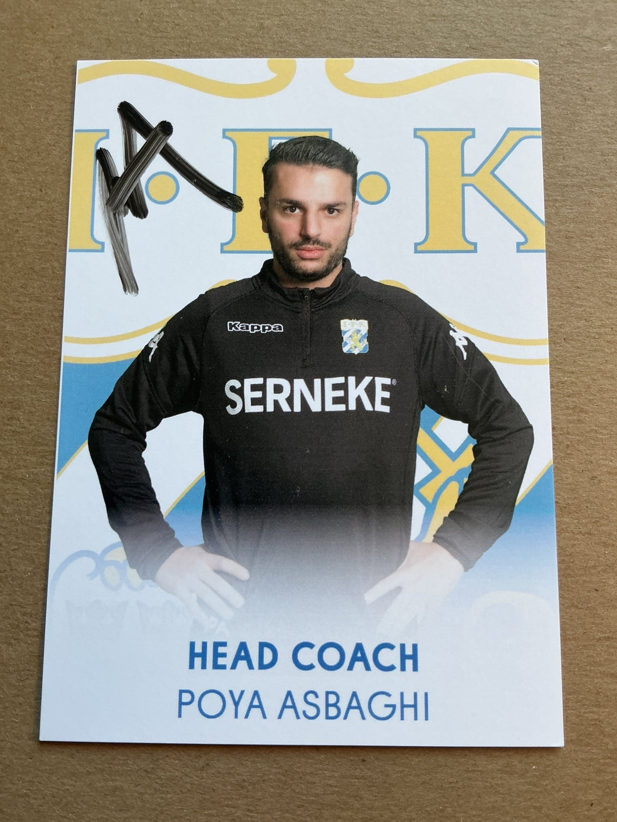 Poya Asbaghi, Sweden 🇸🇪 IFK Göteborg 2019/20 hand signed - Autographs-World