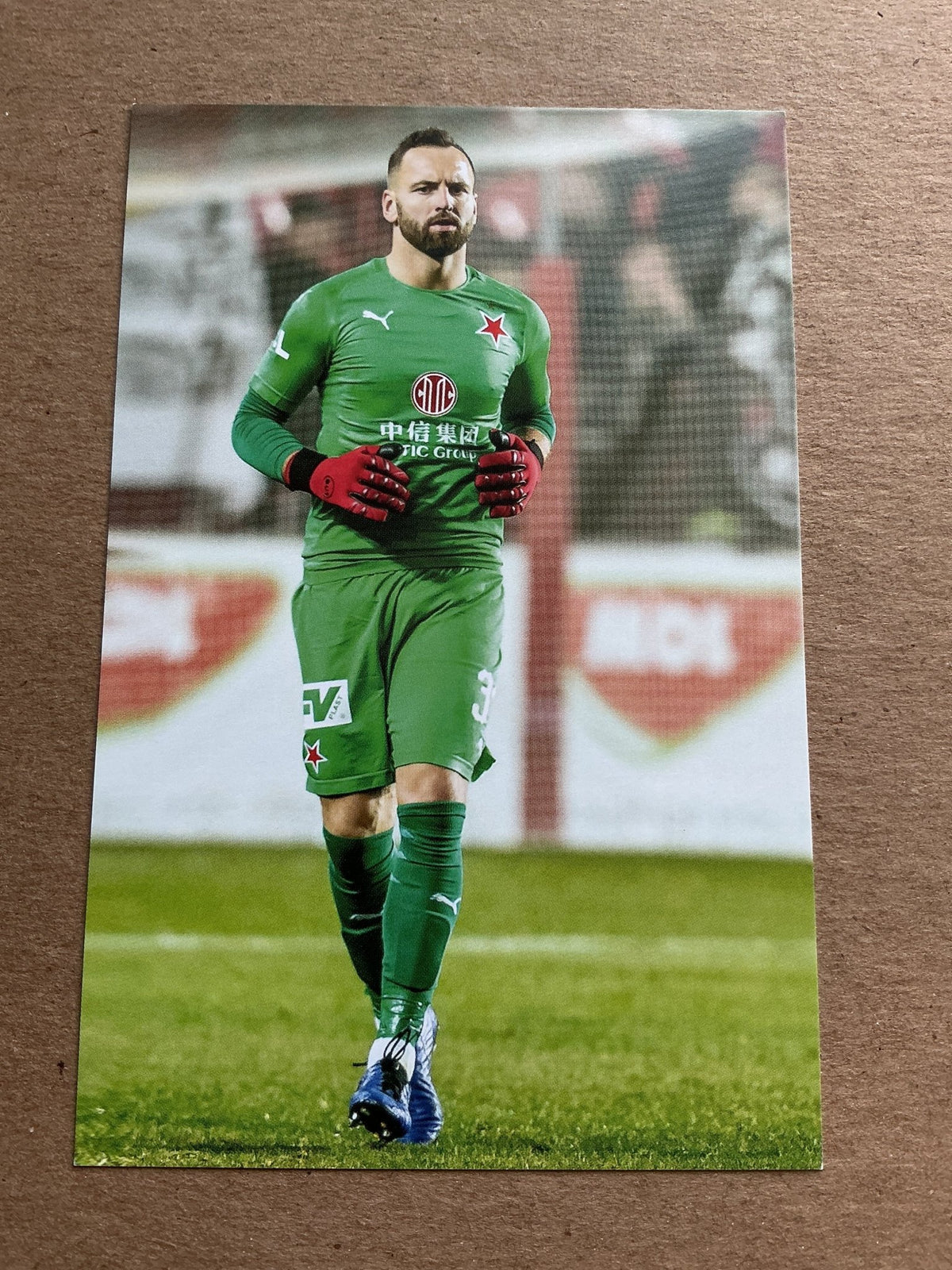 Přemysl Kovář, Czech Republic 🇨🇿 SK Slavia Prague 2019/20 hand signed - Autographs-World