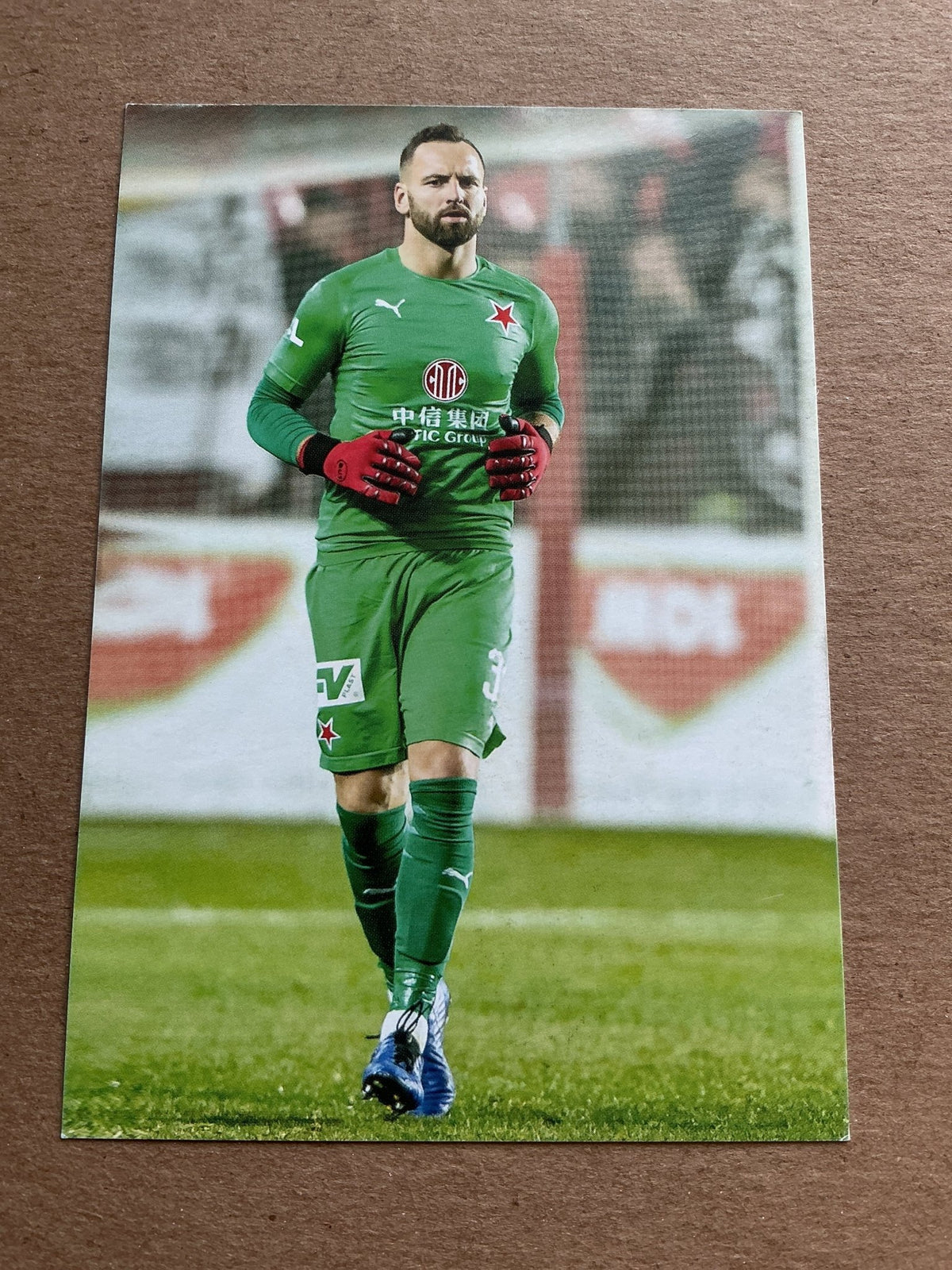 Přemysl Kovář, Czech Republic 🇨🇿 SK Slavia Prague 2019/20 hand signed - Autographs-World