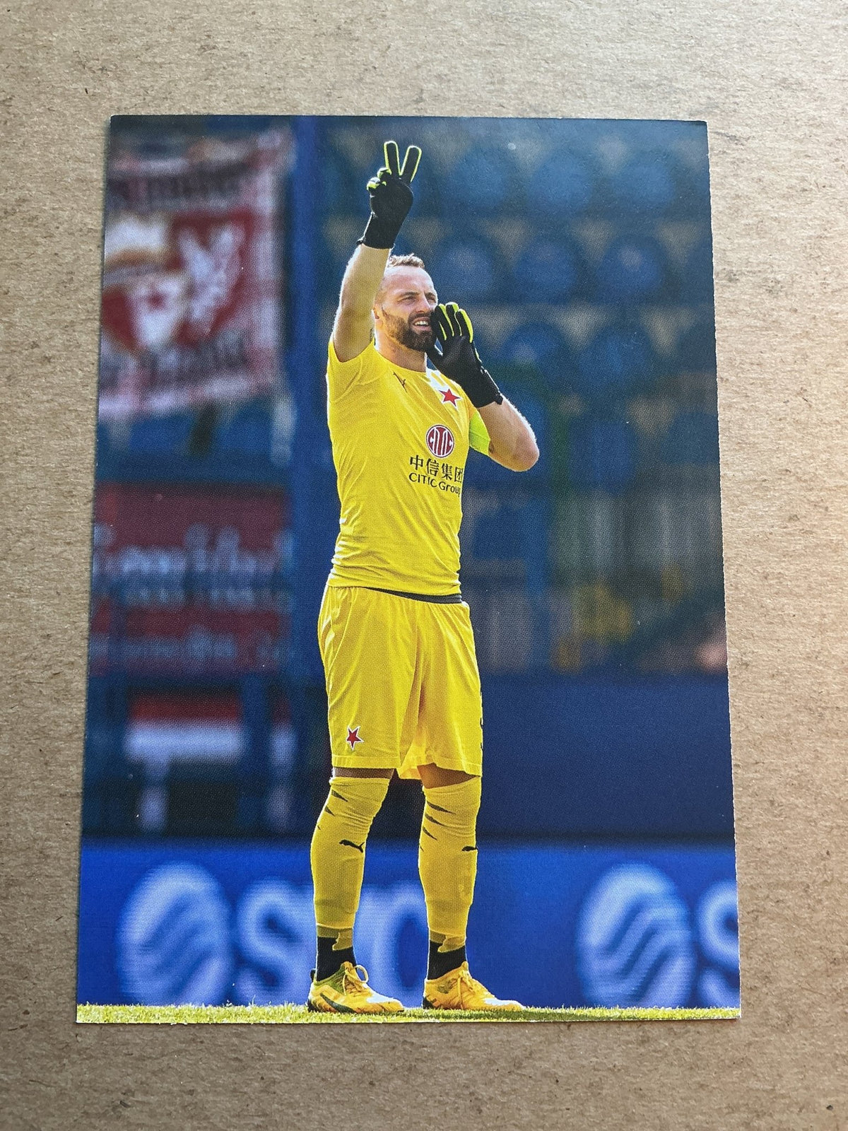 Přemysl Kovář, Czech Republic 🇨🇿 SK Slavia Prague 2020/21 hand signed - Autographs-World