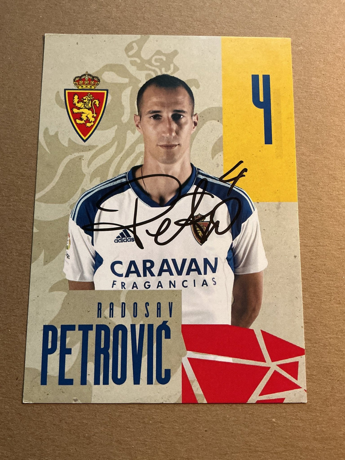 Radosav Petrović, Serbia 🇷🇸 Real Zaragoza 2022/23 hand signed - Autographs-World