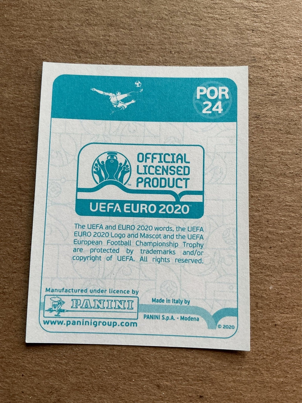 Rafa Silva, Portugal 🇵🇹 UEFA Euro 2020 Panini hand signed - Autographs-World