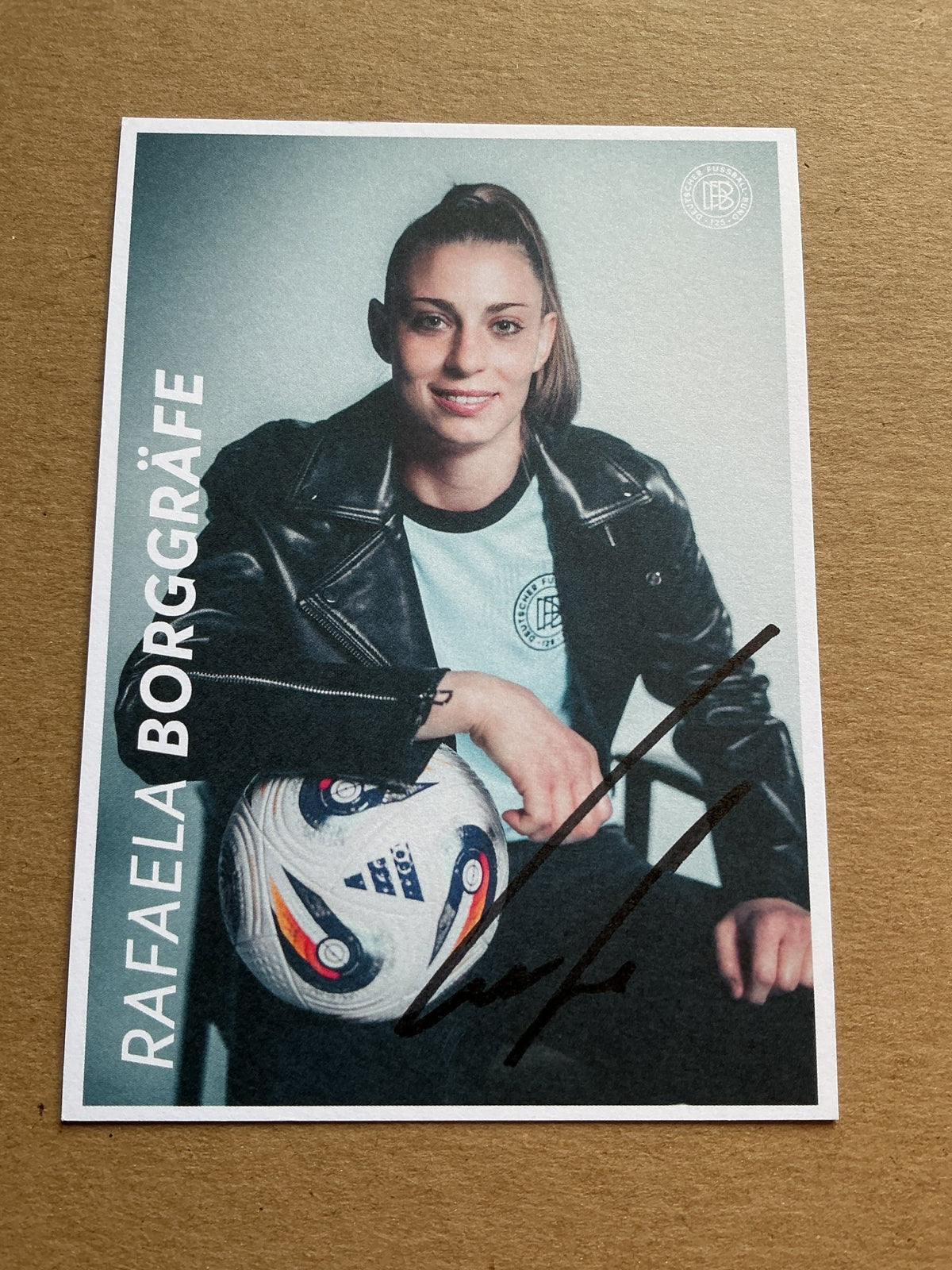 Rafaela Borggräfe, Germany 🇩🇪 Women’s Euro Cup 2025 hand signed - Autographs-World