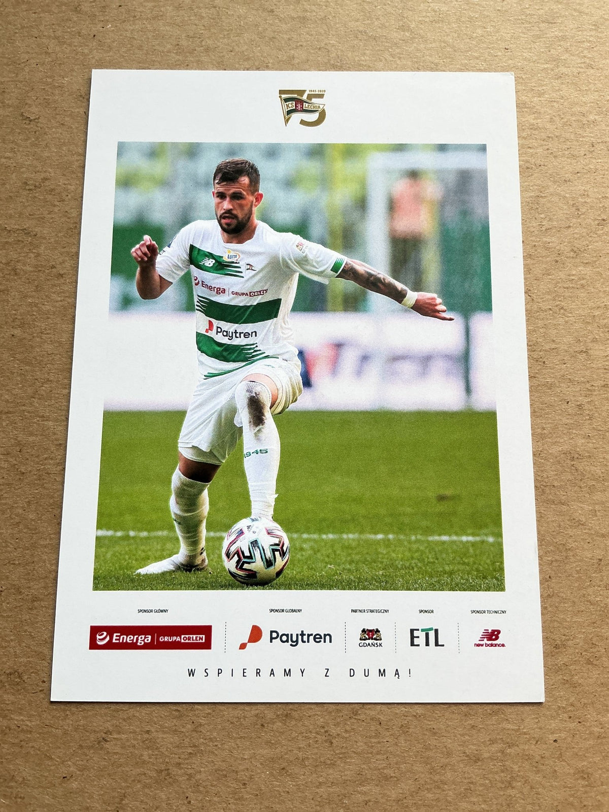 Rafał Pietrzak, Poland 🇵🇱 Lechia Gdansk 2020/21 hand signed - Autographs-World