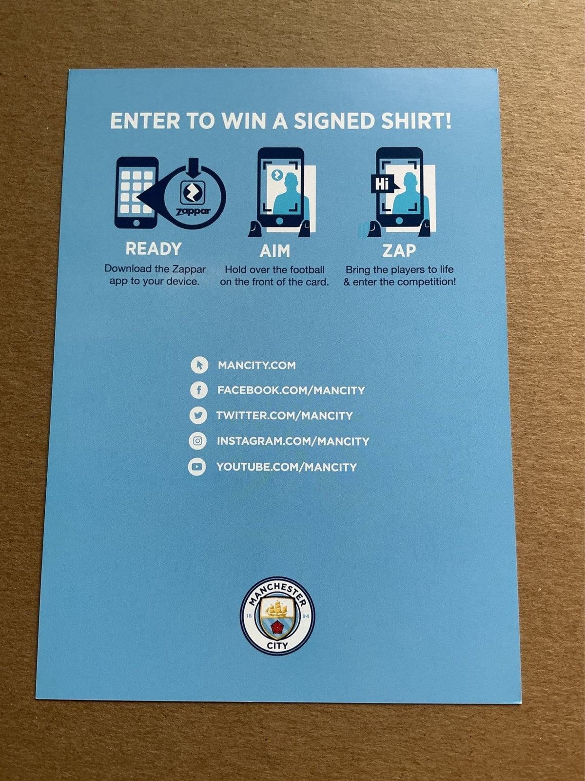 Raheem Sterling, England 🏴󠁧󠁢󠁥󠁮󠁧󠁿 Manchester City 2017/18 hand signed - Autographs-World