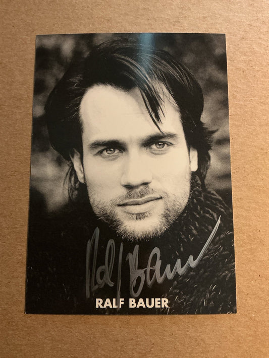 Ralf Bauer, Germany 🇩🇪 Actor hand signed - Autographs-World