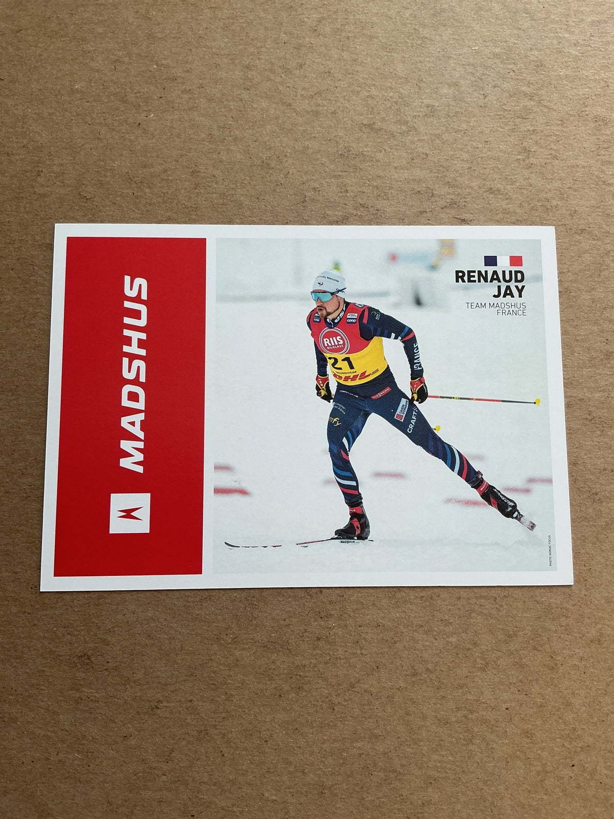 Renaud Jay, France 🇫🇷 Cross Country Winter 2025/26 hand signed - Autographs-World