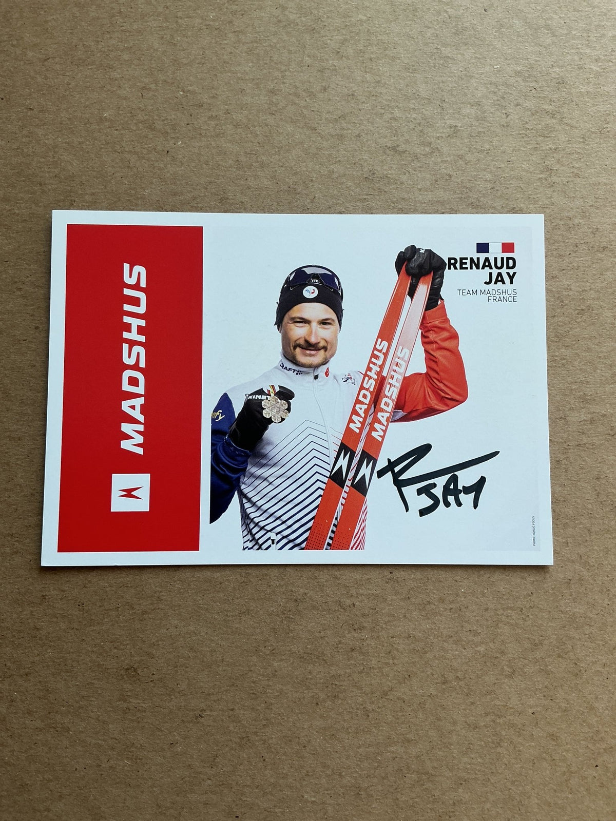 Renaud Jay, France 🇫🇷 Cross Country Winter 2025/26 hand signed - Autographs-World