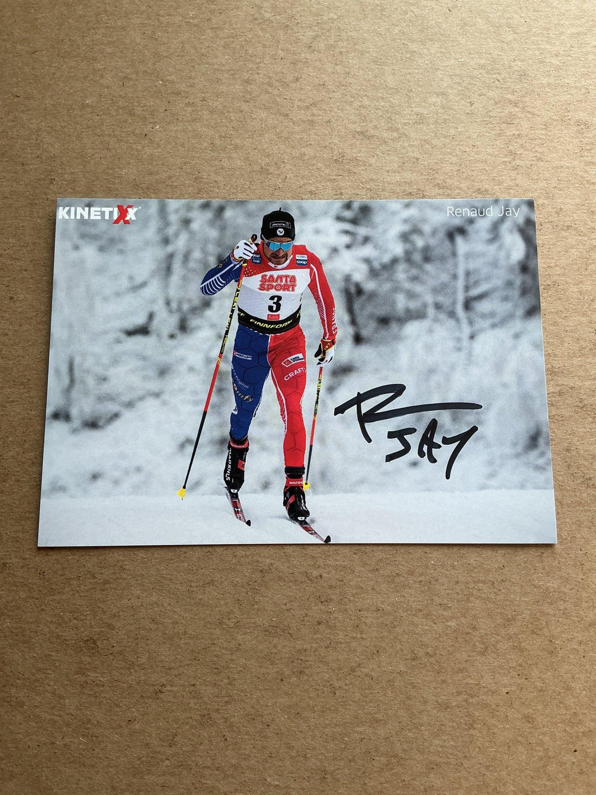 Renaud Jay, France 🇫🇷 Cross Country Winter 2025/26 hand signed - Autographs-World