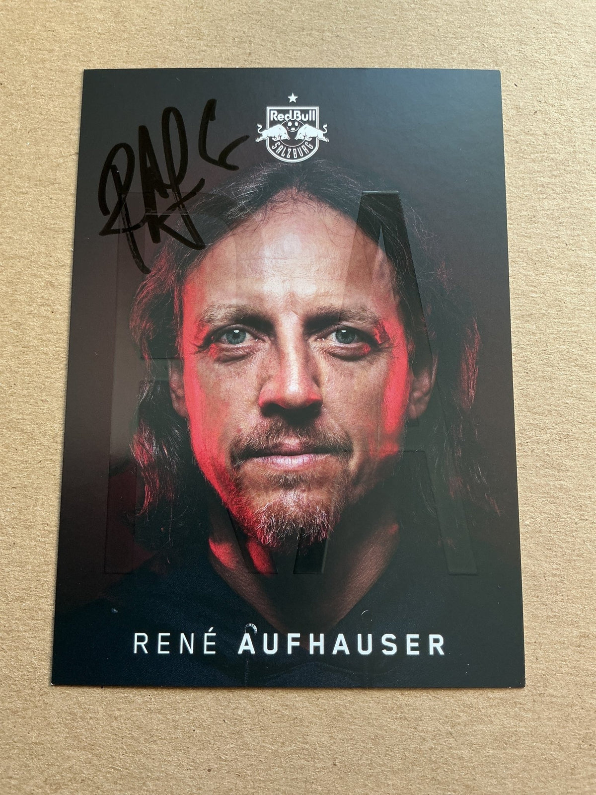 René Aufhauser, Austria 🇦🇹 Red Bull Salzburg 2020/21 hand signed - Autographs-World