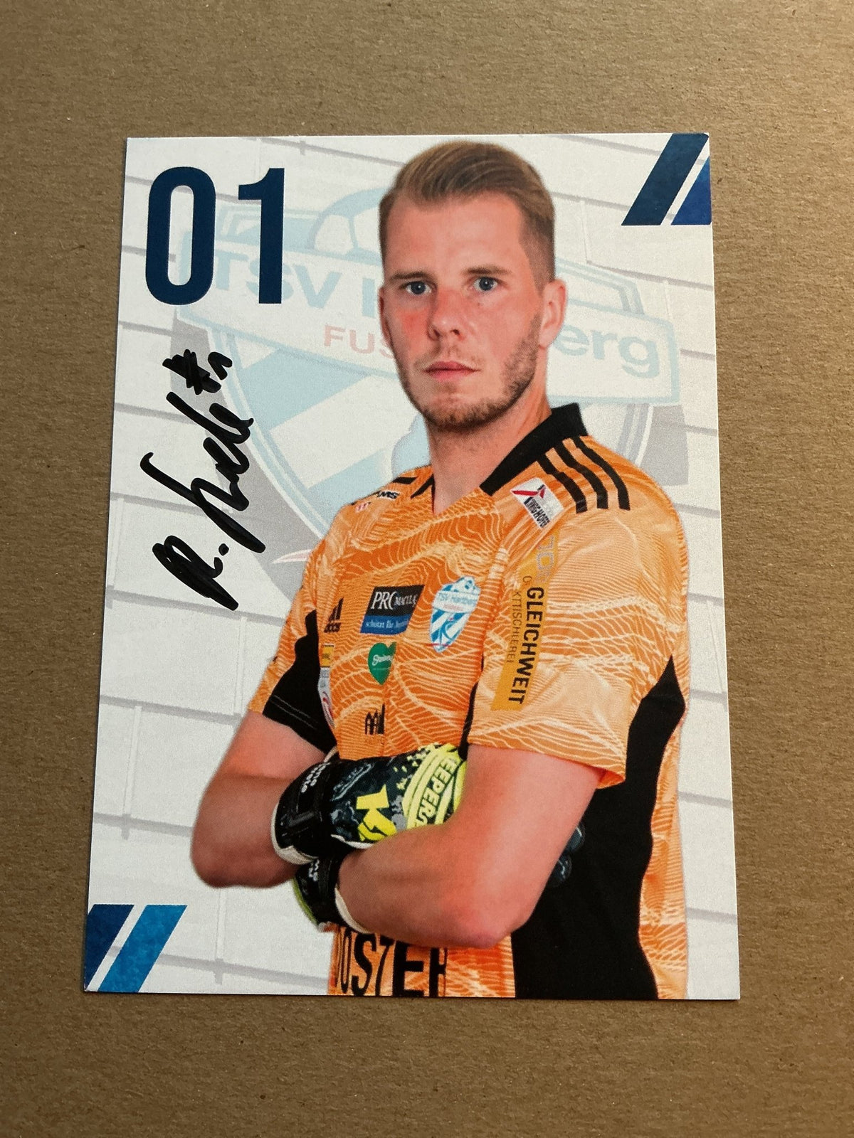 Rene Swete, Austria 🇦🇹 TSV Hartberg 2021/22 hand signed - Autographs-World
