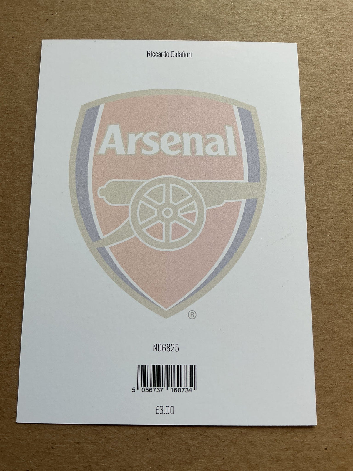 Riccardo Calafiori, Italy 🇮🇹 Arsenal FC 2024/25 hand signed - Autographs-World
