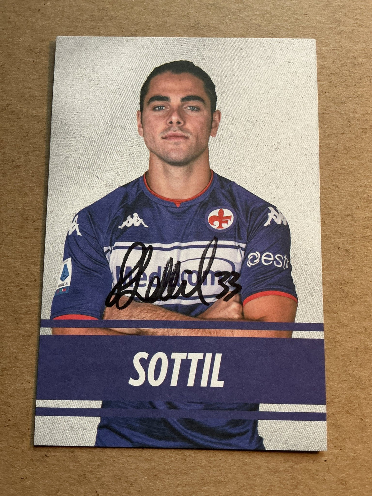 Riccardo Sottil, Italy 🇮🇹 ACF Fiorentina 2021/22 hand signed - Autographs-World