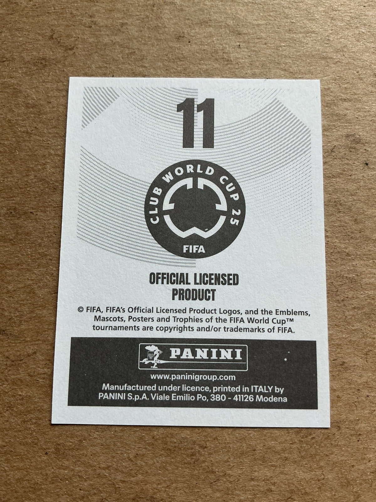 Richard Ríos, Colombia 🇨🇴 SE Palmeiras Club World Cup 2025 Panini hand signed - Autographs-World