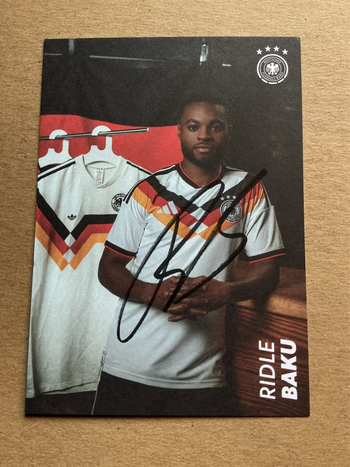 Ridle Baku, Germany 🇩🇪 FIFA World Cup 2026 hand signed - Autographs-World