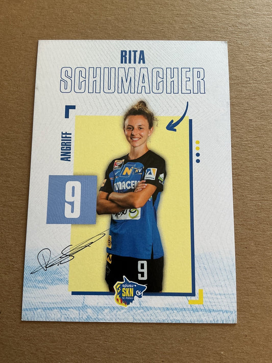 Rita Schumacher, Germany 🇩🇪 SKN St. Pölten 2023/24 hand signed - Autographs-World