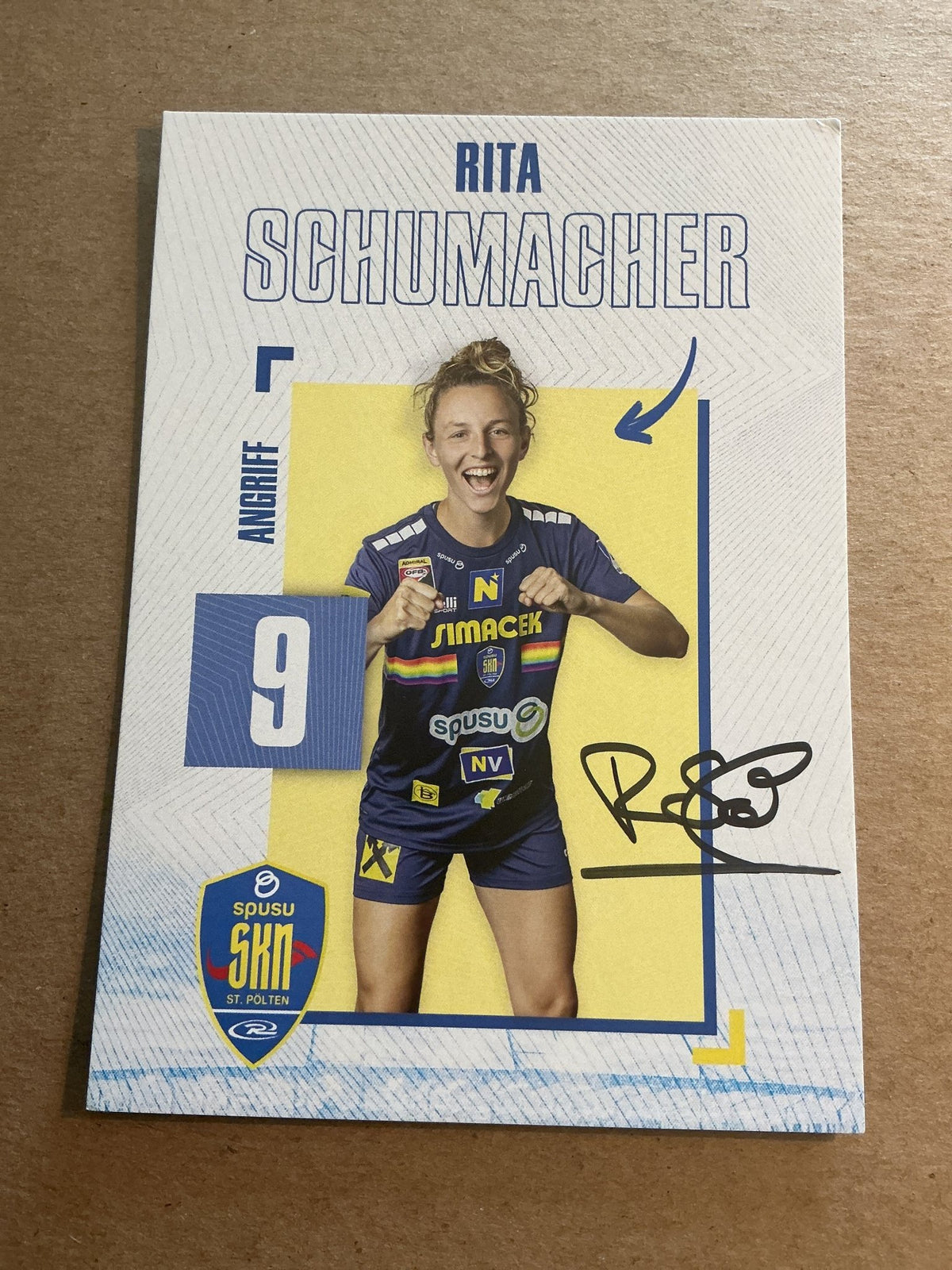 Rita Schumacher, Germany 🇩🇪 SKN St. Pölten 2024/25 hand signed - Autographs-World