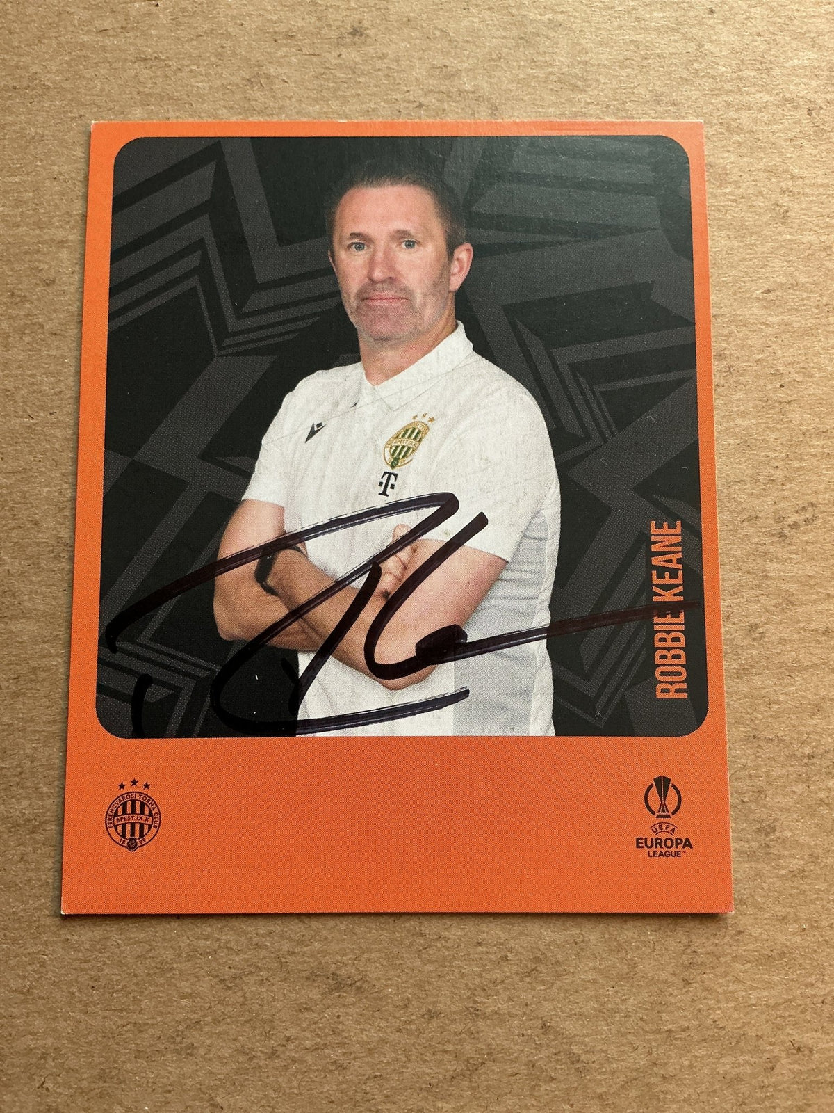 Robbie Keane, Ireland 🇮🇪 Ferencvaros 2025/26 hand signed - Autographs-World