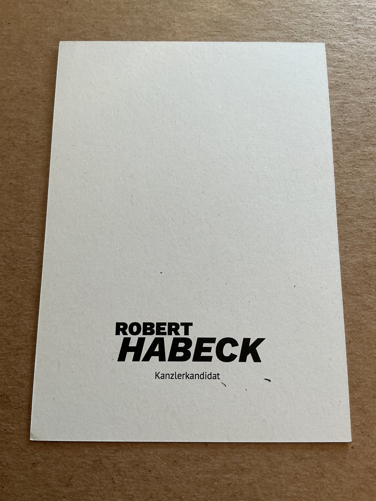 Robert Habeck, Germany 🇩🇪 Minister for Economic Affairs 2025 hand signed - Autographs-World