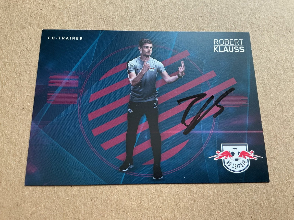 Robert Klauss, Germany 🇩🇪 RB Leipzig 2018/19 hand signed - Autographs-World