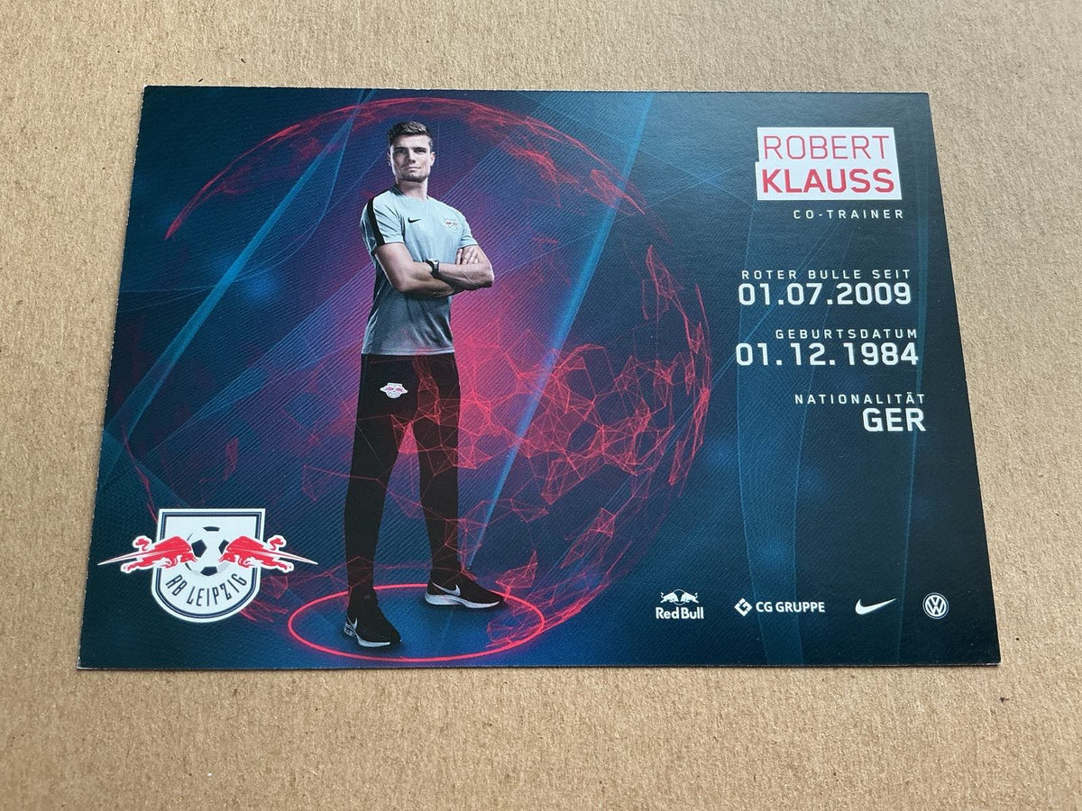 Robert Klauss, Germany 🇩🇪 RB Leipzig 2018/19 hand signed - Autographs-World
