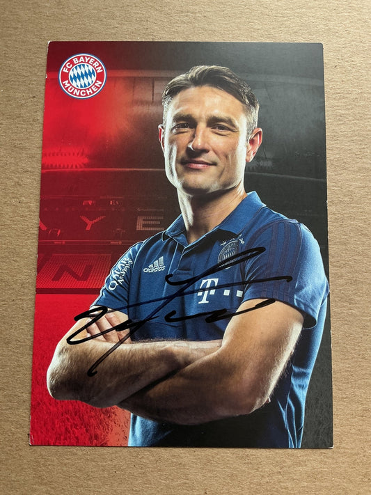 Robert Kovač, Croatia 🇭🇷 FC Bayern München 2019/20 hand signed - Autographs-World