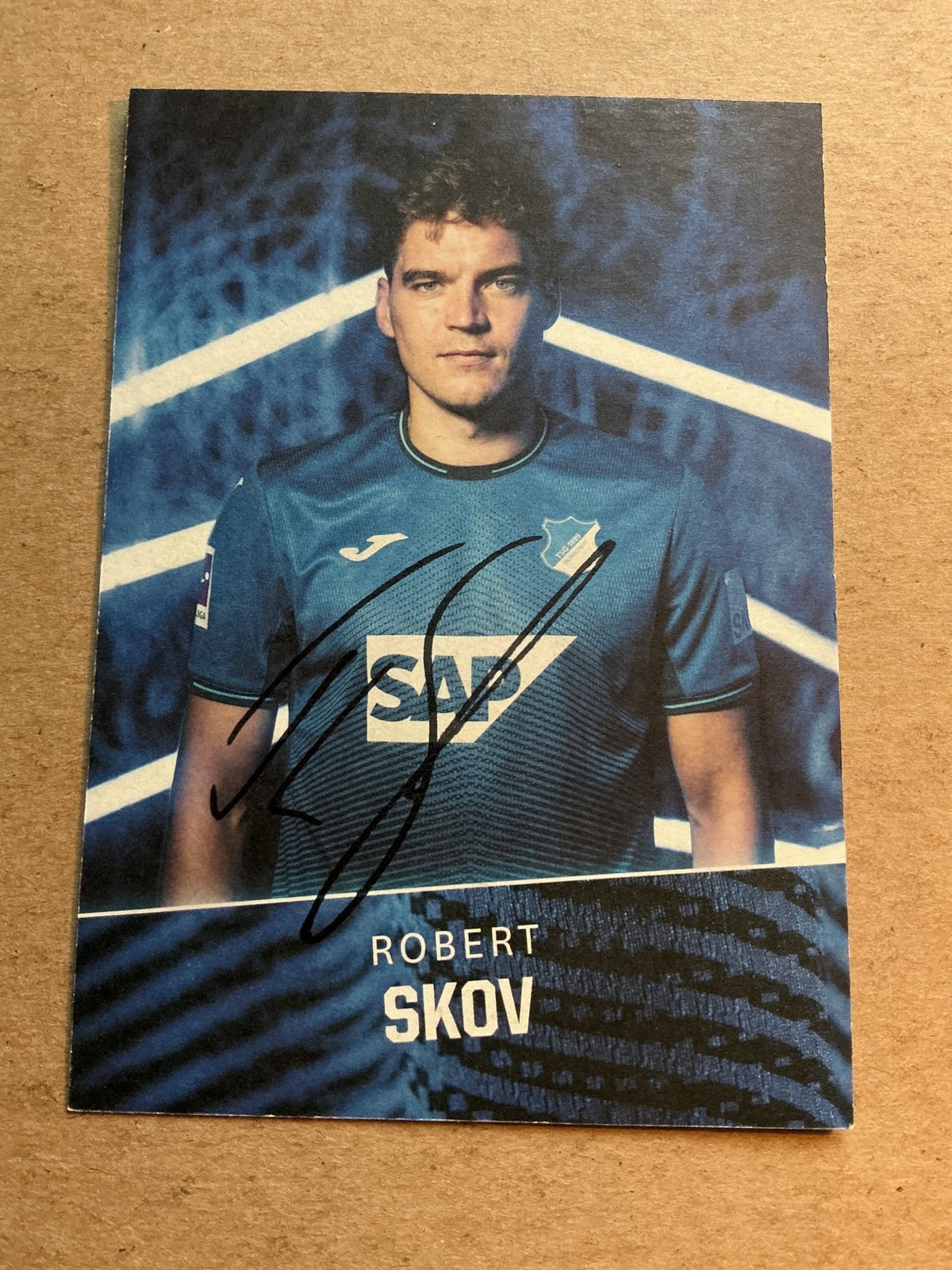 Robert Skov, Denmark 🇩🇰 TSG 1899 Hoffenheim 2021/22 hand signed - Autographs-World