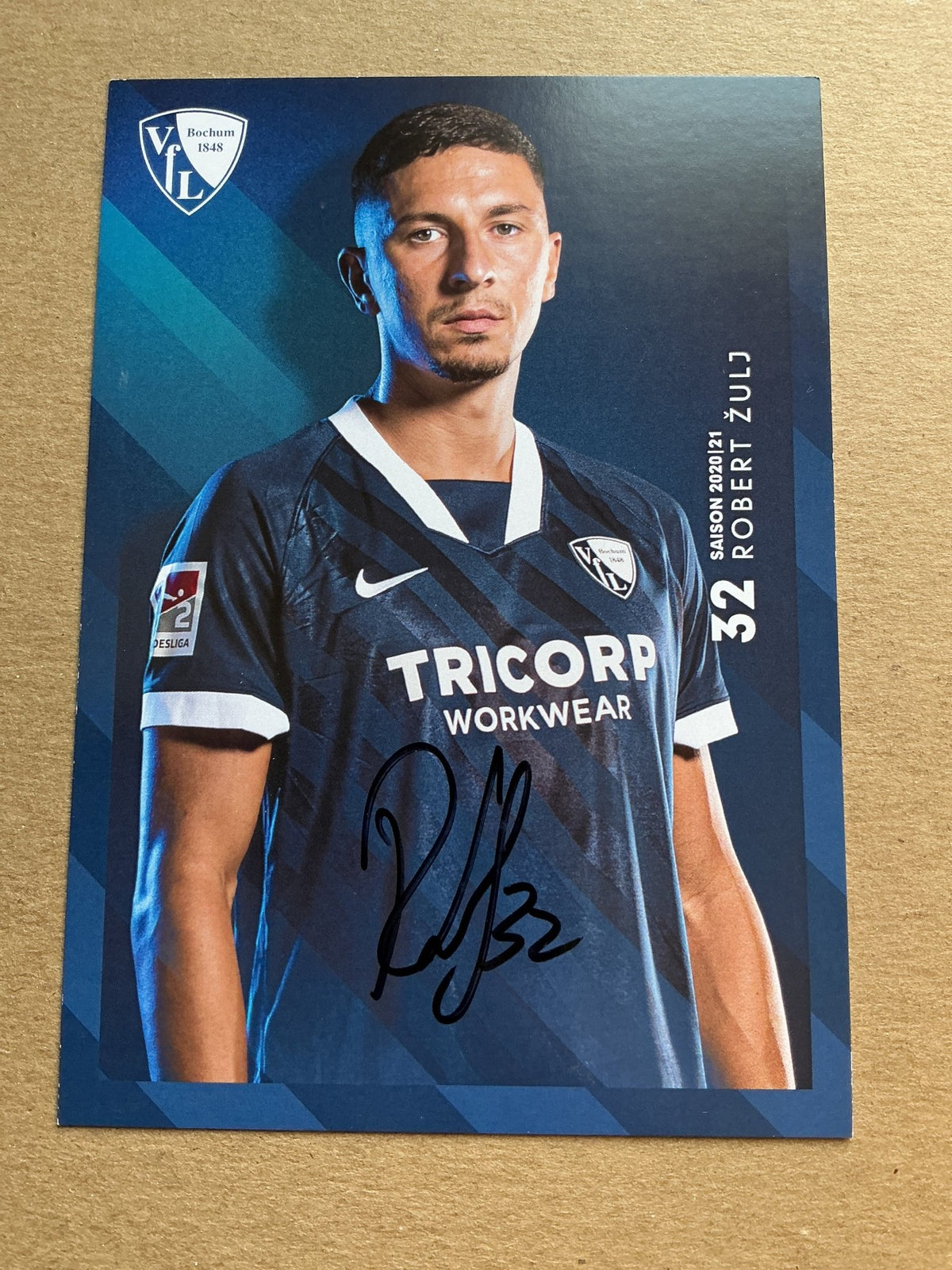 Robert Žulj, Austria 🇦🇹 VfL Bochum 2020/21 hand signed - Autographs-World