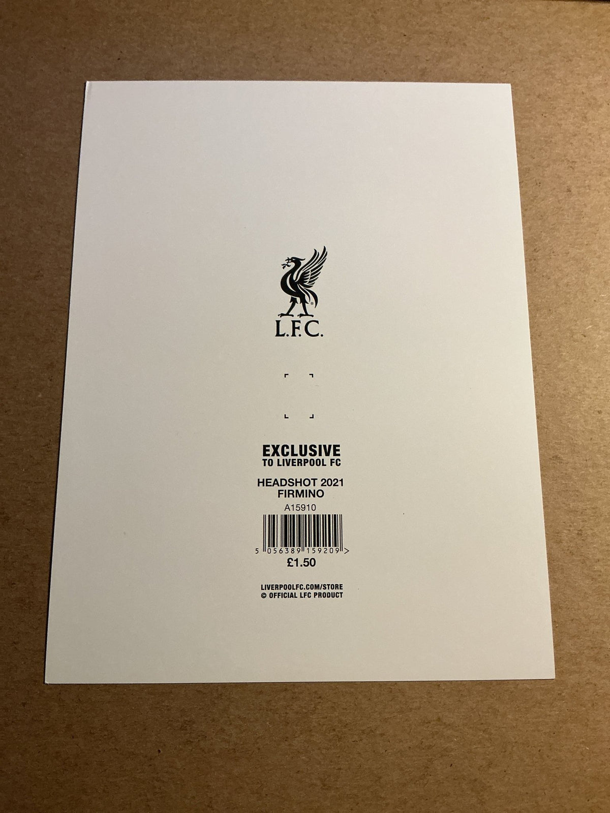 Roberto Firmino, Brazil 🇧🇷 Liverpool FC 2020/21 hand signed - Autographs-World