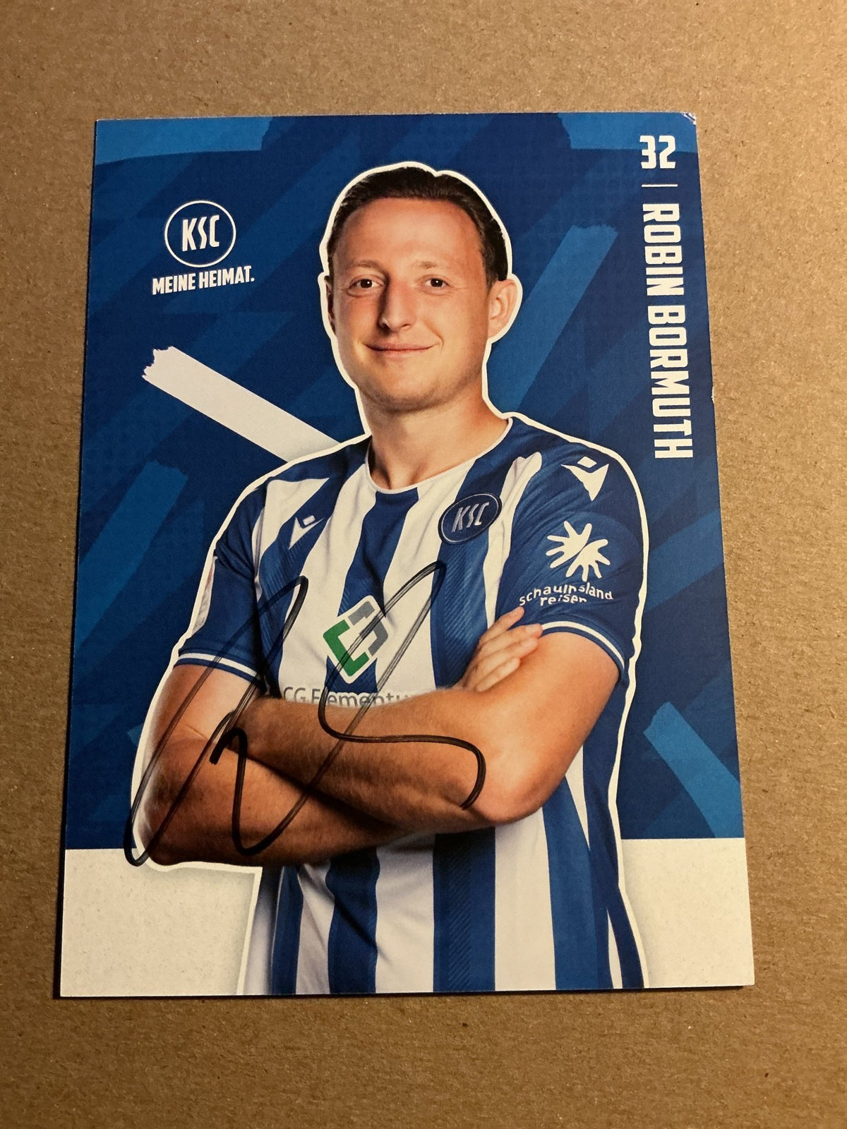 Robin Bormuth, Germany 🇩🇪 Karlsruher SC 2023/24 hand signed - Autographs-World