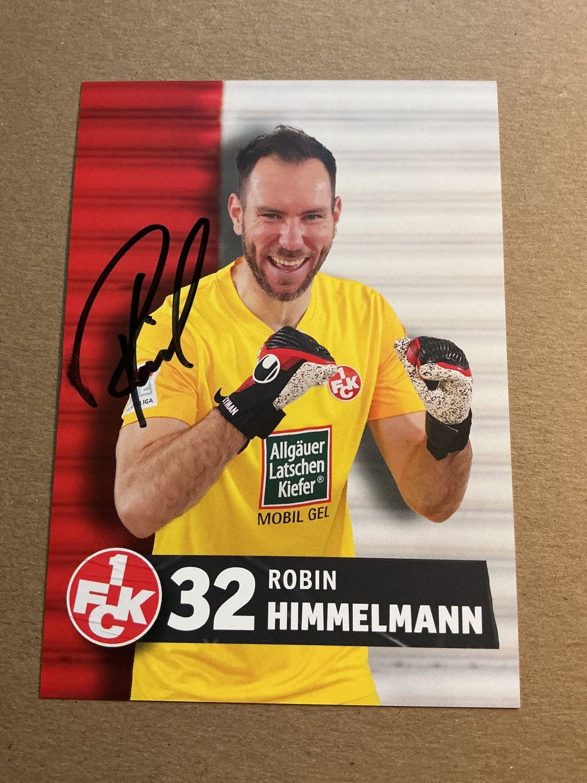 Robin Himmelmann, Germany 🇩🇪 1.FC Kaiserslautern 2023/24 hand signed - Autographs-World
