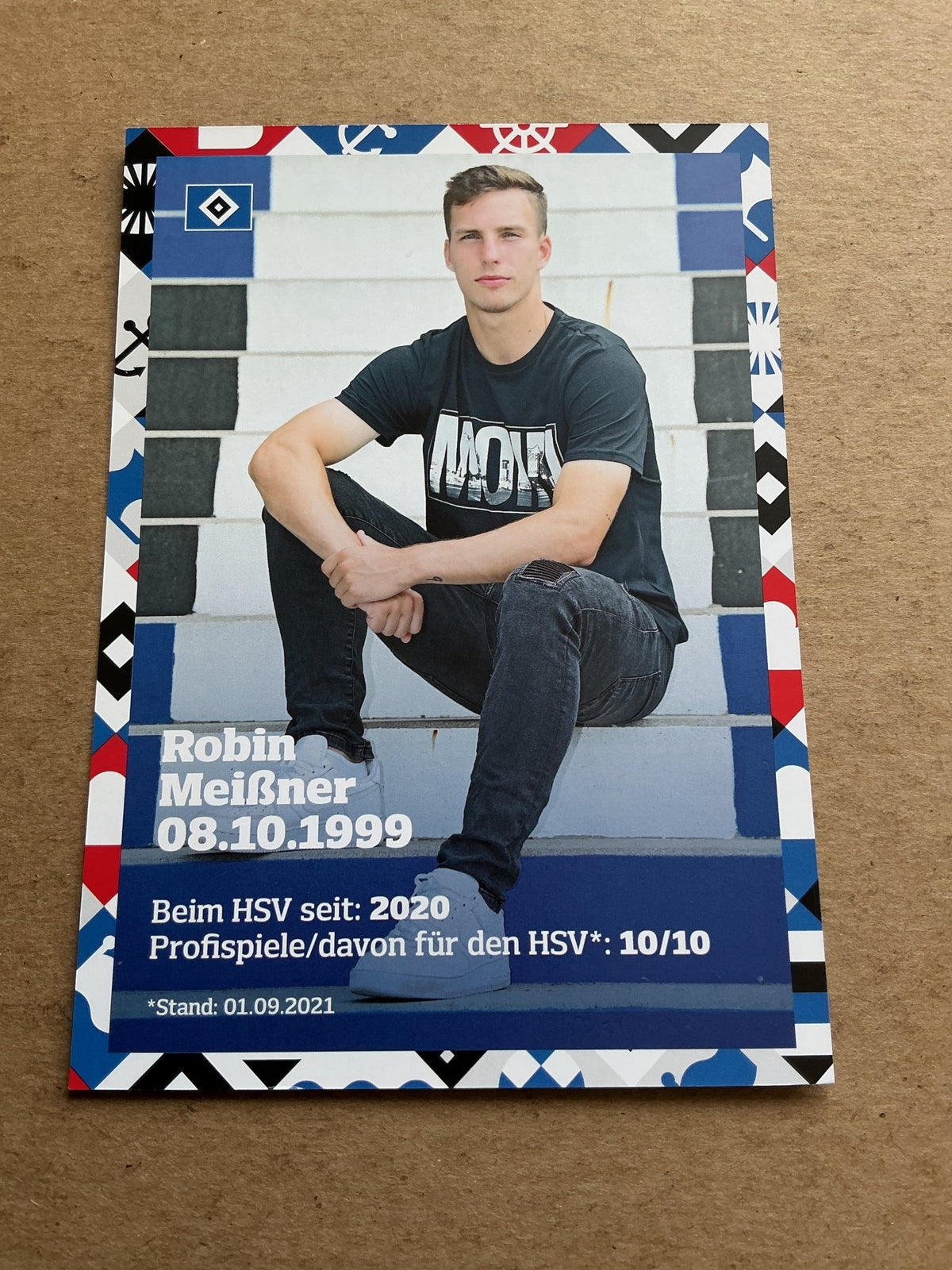 Robin Meißner, Germany 🇩🇪 Hamburger SV 2021/22 hand signed - Autographs-World
