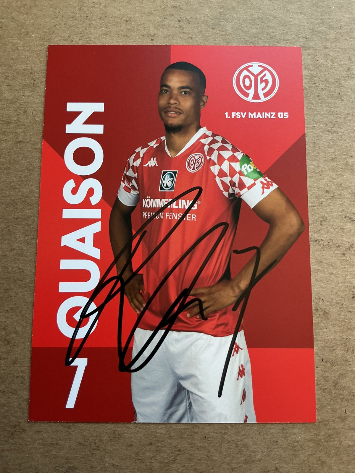 Robin Quaison, Sweden 🇸🇪 FSV Mainz 05 2020/21 hand signed - Autographs-World
