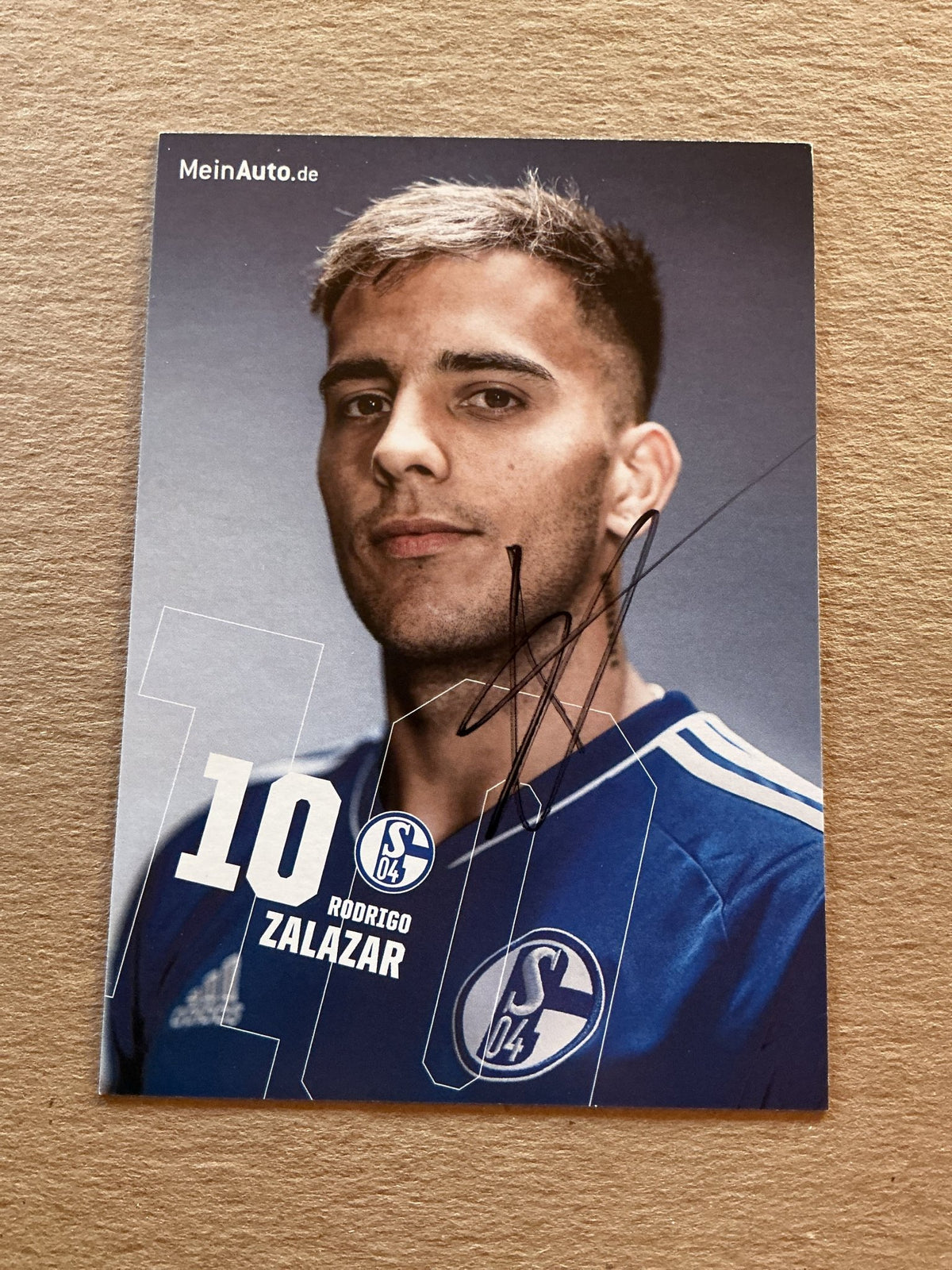 Rodrigo Zalazar, Uruguay 🇺🇾 FC Schalke 04 2022/23 hand signed - Autographs-World