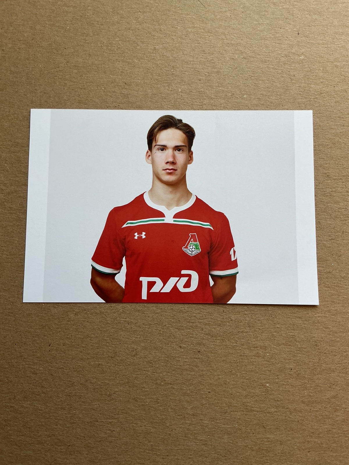 Roman Tugarev, Russia 🇷🇺 Lokomotiv Moscow 2019/20 hand signed - Autographs-World