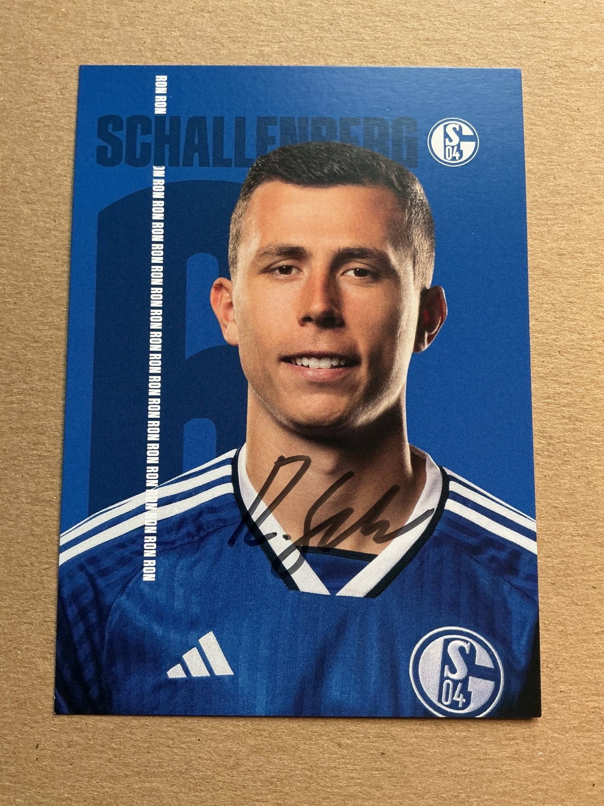 Ron Schallenberg, Germany 🇩🇪 FC Schalke 04 2023/24 hand signed - Autographs-World