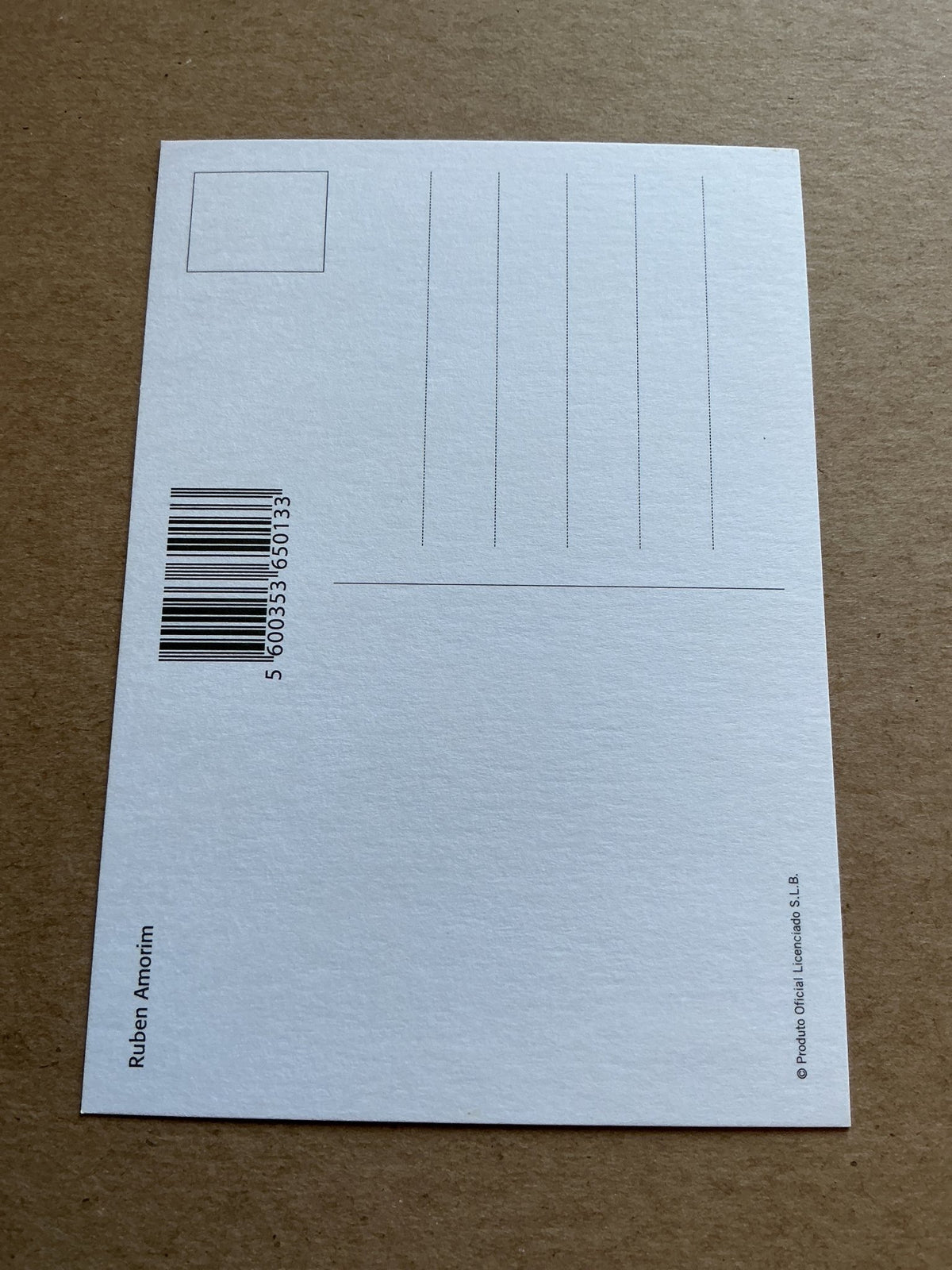 Ruben Amorim, Portugal 🇵🇹 SL Benfica 2009/10 hand signed - Autographs-World
