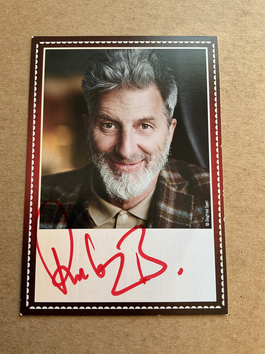 Rufus Beck, Germany 🇩🇪 Actor 2024 hand signed - Autographs-World