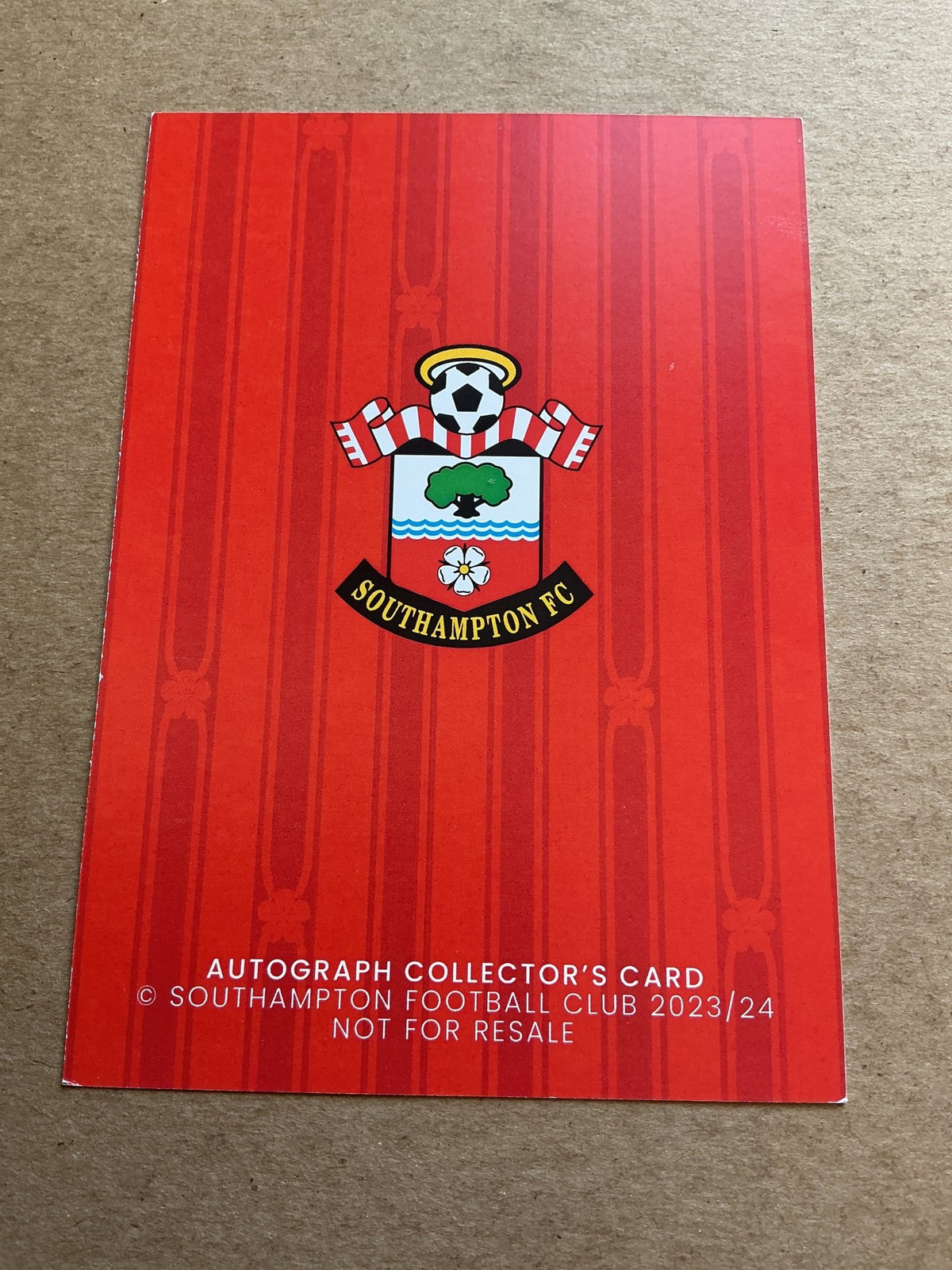 Ryan Fraser, Scotland 🏴󠁧󠁢󠁳󠁣󠁴󠁿 Southampton FC 2023/24 hand signed - Autographs-World
