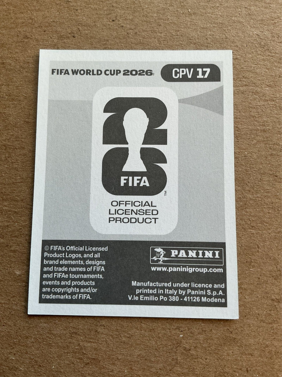 Ryan Mendes, Cape Verde 🇨🇻 FIFA World Cup 2026 Panini hand signed - Autographs-World