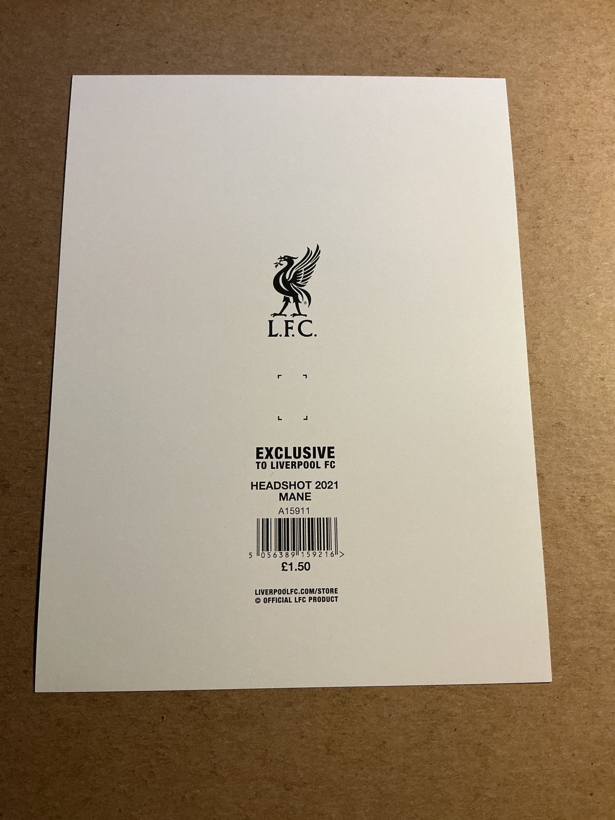 Sadio Mané, Senegal 🇸🇳 Liverpool FC 2020/21 hand signed - Autographs-World