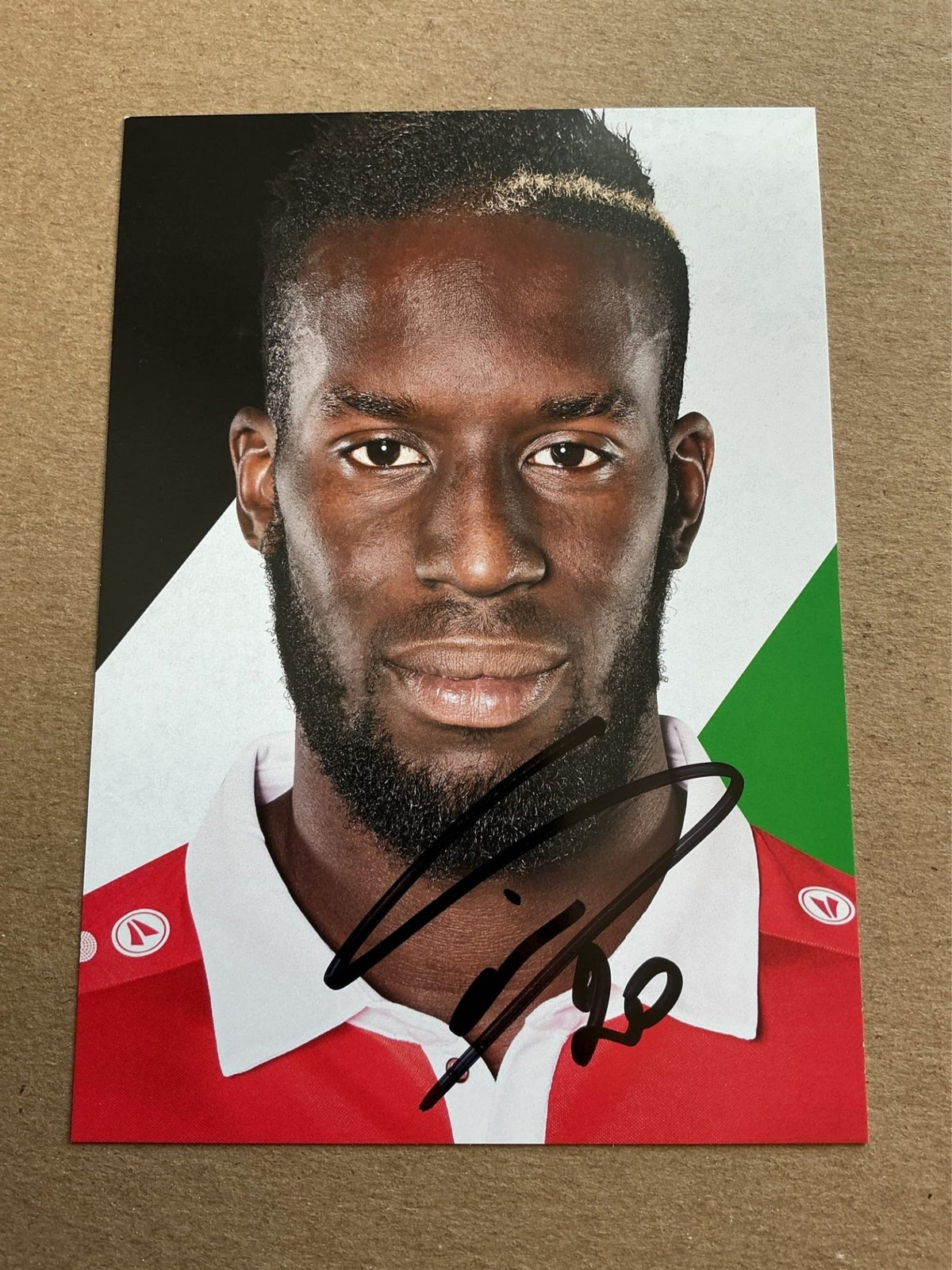 Salif Sané, Senegal 🇸🇳 Hannover 96 2017/18 hand signed - Autographs-World