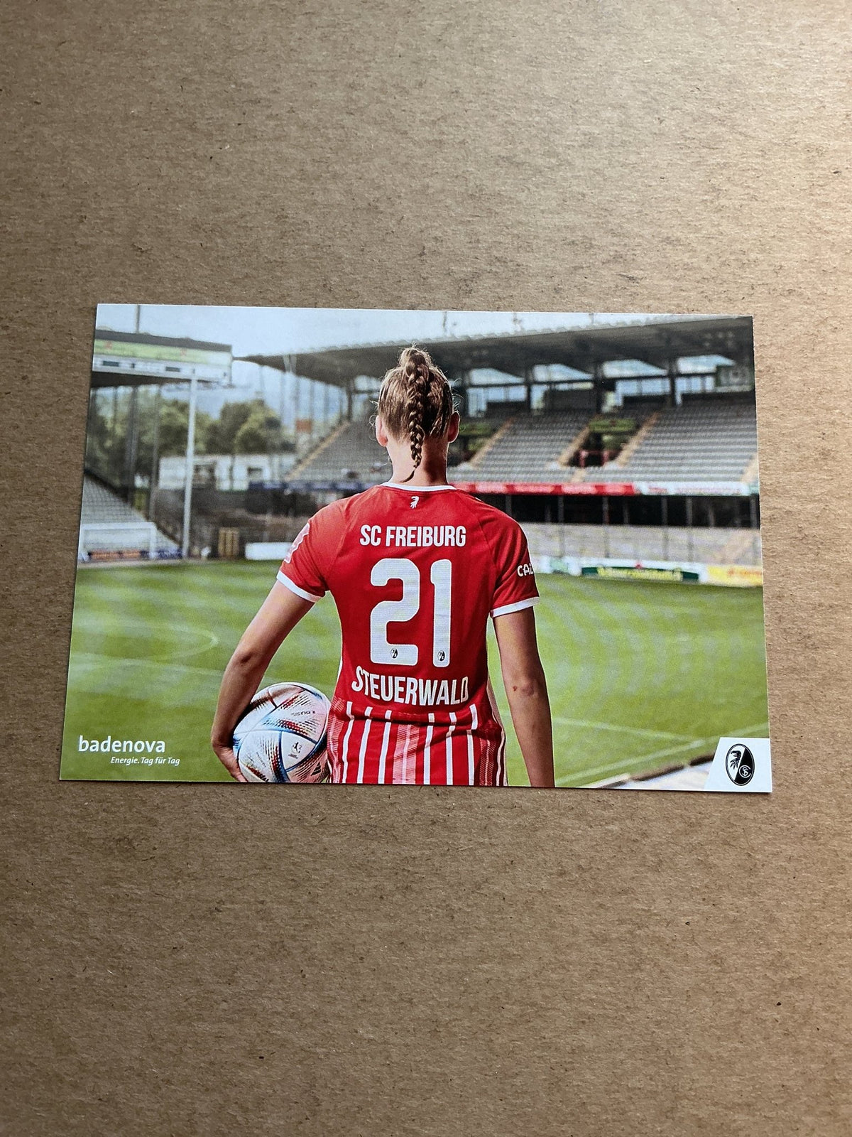 Samantha Steuerwald, Germany 🇩🇪 SC Freiburg 2022/23 hand signed - Autographs-World